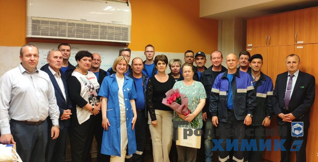 Проводы на заслуженный отдых Валентины Делендик в ЦПА-1